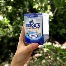 Viên Uống Thảo Mộc Thiên Nhiên Detox X3