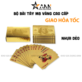 Bộ Bài Tây Mạ Vàng Cao Cấp - BBT01