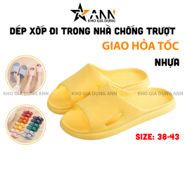 Dép Xốp Đi Trong Văn Phòng Ở Nhà Siêu Nhẹ Dép Chống Trượt Size 38-43 - DDTN01