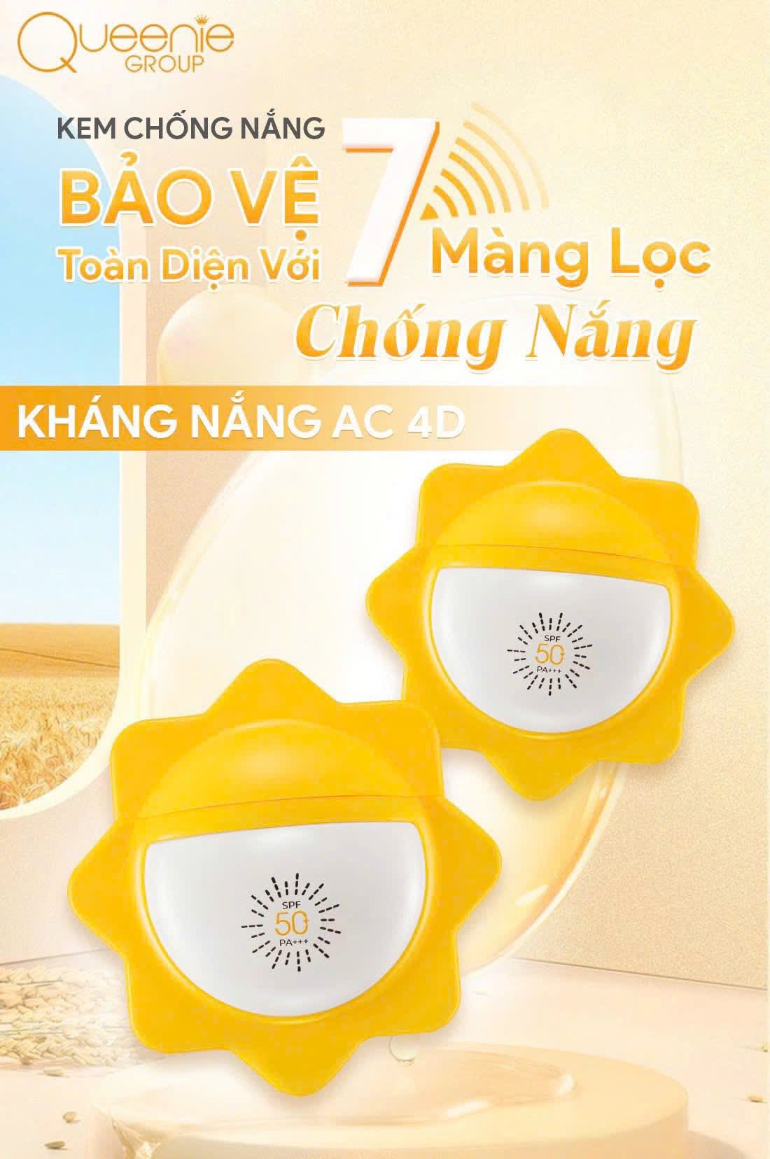 26113_497530283-3116735245142154-2395715679354777424-n_20250517130729-1.jpg Kem Chống Nắng Queenie Skin SPF50 PA+++ Dành Cho Da Hỗn Hợp Và Dầu 60g - 8938513314586