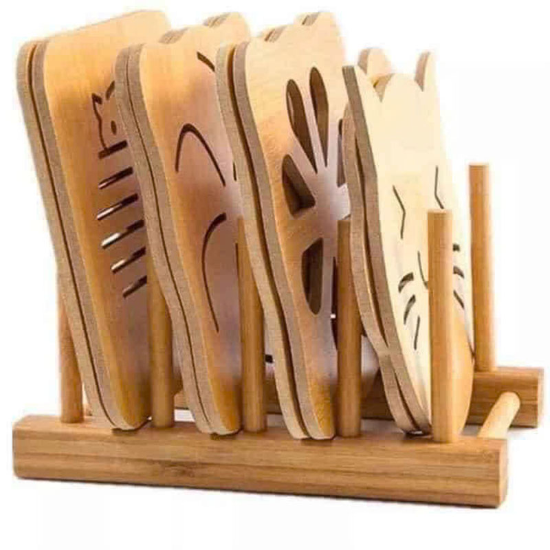 Combo 2 Miếng Lót Nồi Gỗ Cao Cấp - Đế Lót Nồi 14.5cm 13 Combo 2 Miếng Lót Nồi Gỗ Cao Cấp - Đế Lót Nồi 14.5cm