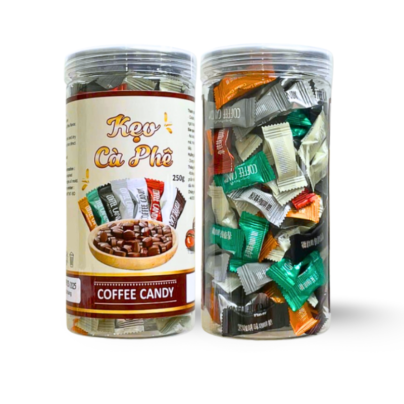 Phân phối kẹo Cà Phê Hộp 250g Hộp 11 Phân phối kẹo Cà Phê Hộp 250g Hộp