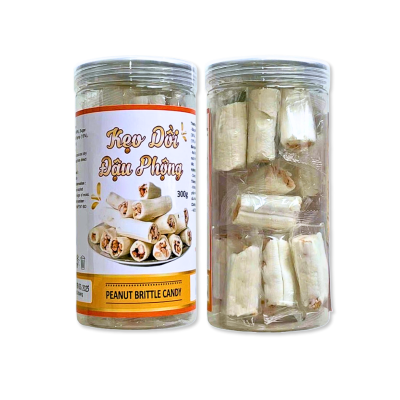 Sỉ kẹo Dồi Đậu Phộng Thơm Ngon Hộp 300g 9 Sỉ kẹo Dồi Đậu Phộng Thơm Ngon Hộp 300g