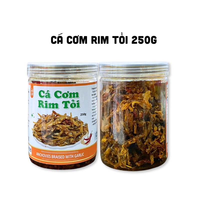 26229_2_20250404174218-2.png Cá Cơm Rim Tỏi Thơm Ngon 250g Hộp - CCRT250G