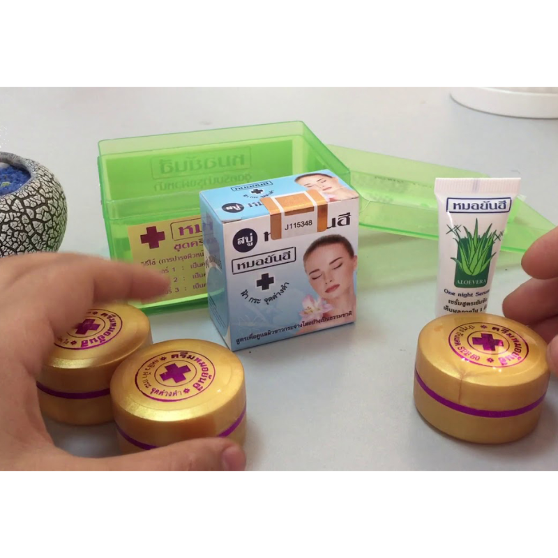 26269_9_20250417182245-2.png Bộ Kem Yanhee Thái Lan Xanh Lá 5 Món Chính Hãng - Hỗ Trợ Da Thâm Nám Dưỡng Sáng Da - BKYTLXL