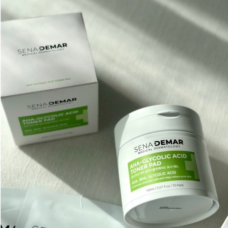 26270_3_20250417185613-2.png Toner Pad Aha Tẩy Tế Bào Chết Sena Demar Chính Hãng 150ml - 8809136714230