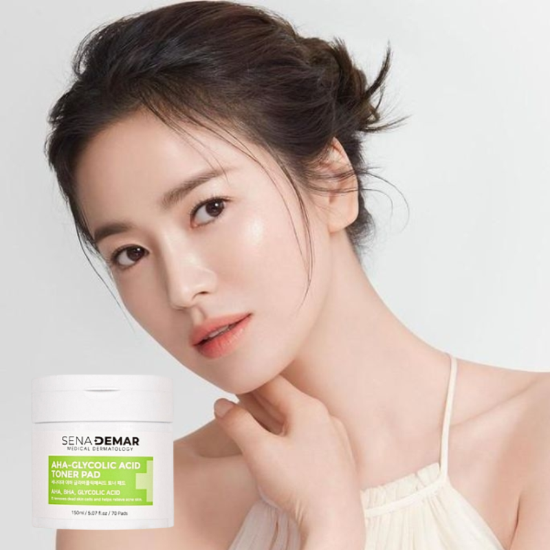 26270_7_20250417185615-2.png Toner Pad Aha Tẩy Tế Bào Chết Sena Demar Chính Hãng 150ml - 8809136714230