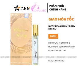 Nước Hoa Nữ Charme Roisy 10ml - Hương Thơm Quyến Rũ Gợi Cảm - NHNUCR10ML