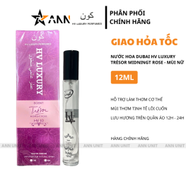 Nước Hoa Dubai Hv Luxury Tresor Midnight Rose 12ml Mùi Nữ Cao Cấp - Hương Thơm Tinh Tế Lôi Cuốn - NHDHL08