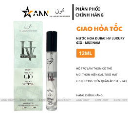 Nước Hoa Dubai Hv Luxury Giò 12ml Mùi Nam Cao Cấp - Hương Thơm Hiện Đại Tươi Mát - NHDHL09