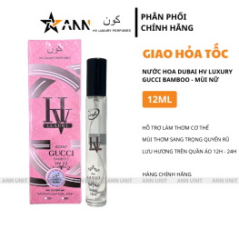 Nước Hoa Dubai Hv Luxury Gucci Bamboo 12ml Mùi Nữ Cao Cấp - Hương Thơm Quyến Rũ Sang Trọng - NHDHL17