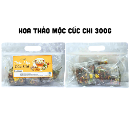 Hoa Thảo Mộc Cúc Chi Túi Zip 300g - Túi 10 Gói - HTMCCTZ300G