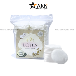 Bông Tẩy Trang Lotus Dạng Tròn 160 Miếng - BTTDT01