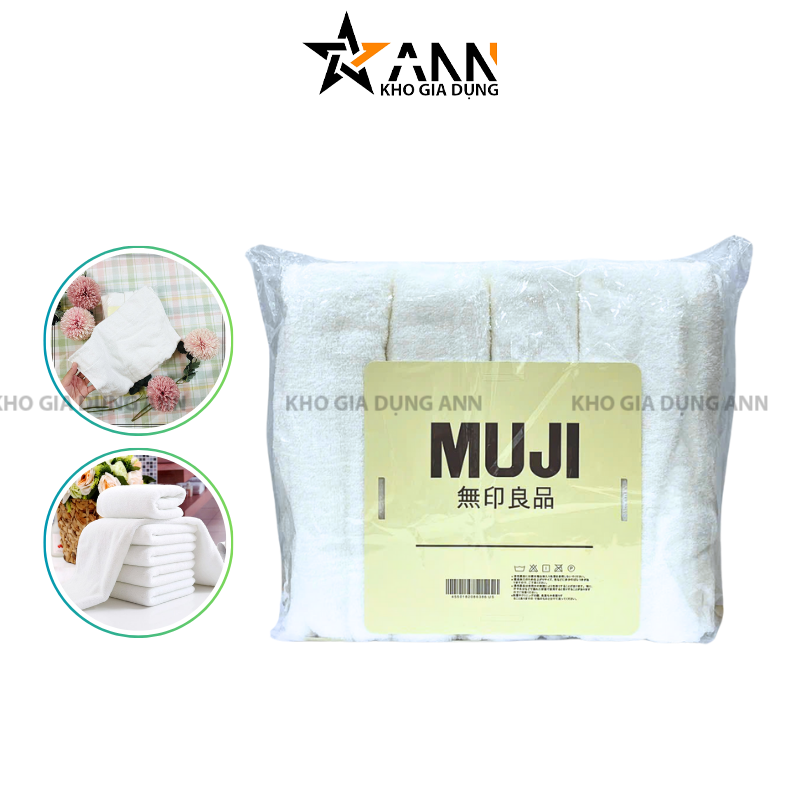 26316_2_20250424170045-1.png Set 4 Khăn Tắm Muji Chất Liệu Cotton Cao Cấp 35x80cm - KTCT01