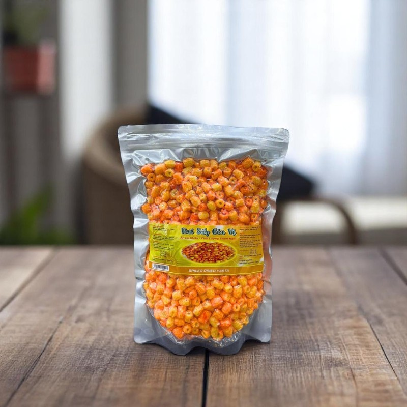 Bảng giá sỉ nui Sấy Bơ Cay - Nui Sấy Gia Vị Thơm Ngon Túi Zip 500g 7 Bảng giá sỉ nui Sấy Bơ Cay - Nui Sấy Gia Vị Thơm Ngon Túi Zip 500g