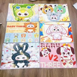 Thảm Lau Chân Chữ Nhật BabyThree 40x60cm - TCCNBT