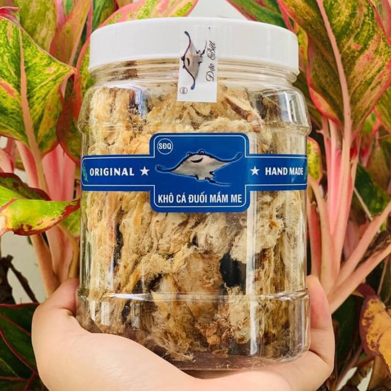 Khô Đuối Chấm Mắm Me Thơm Ngon Hộp 250g 7 Khô Đuối Chấm Mắm Me Thơm Ngon Hộp 250g