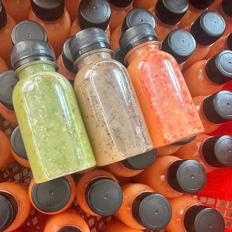 Sỉ set 3 Chai Nước Chấm 3 Vị 450g - Muối Ớt Xanh + Muối Tiêu + Muối Ớt Đỏ Thơm Ngon 6 Sỉ set 3 Chai Nước Chấm 3 Vị 450g - Muối Ớt Xanh + Muối Tiêu + Muối Ớt Đỏ Thơm Ngon