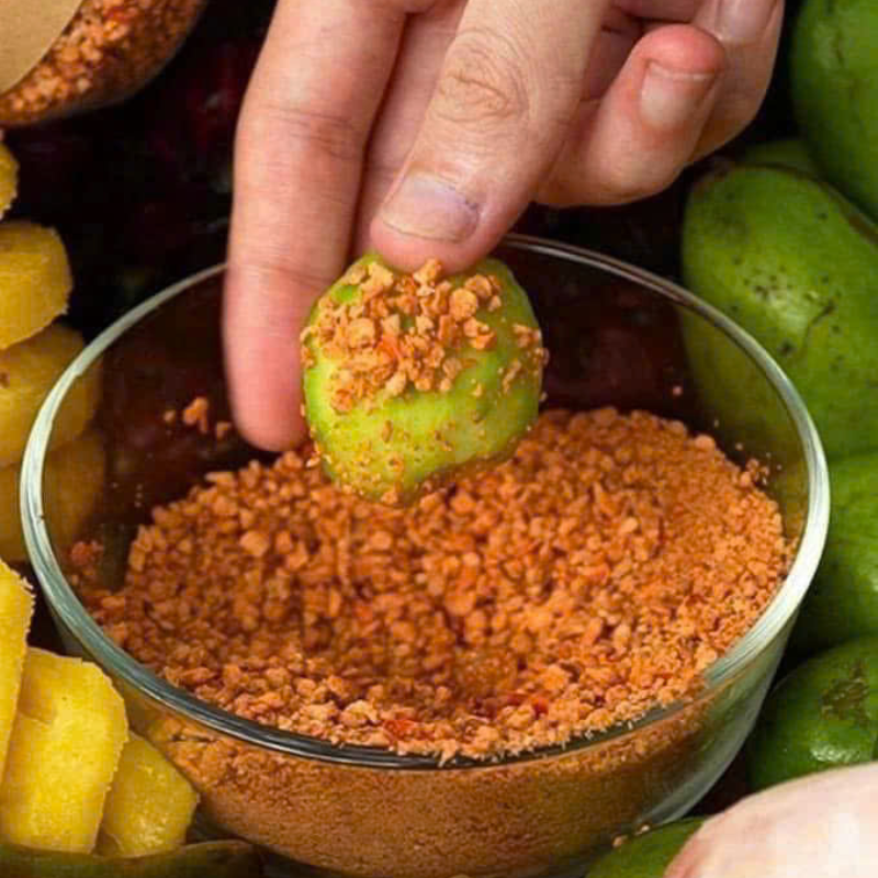 Hộp Muối Tỏi Ớt Siêu Chú Hải Thơm Ngon - Hộp 500g 6 Hộp Muối Tỏi Ớt Siêu Chú Hải Thơm Ngon - Hộp 500g