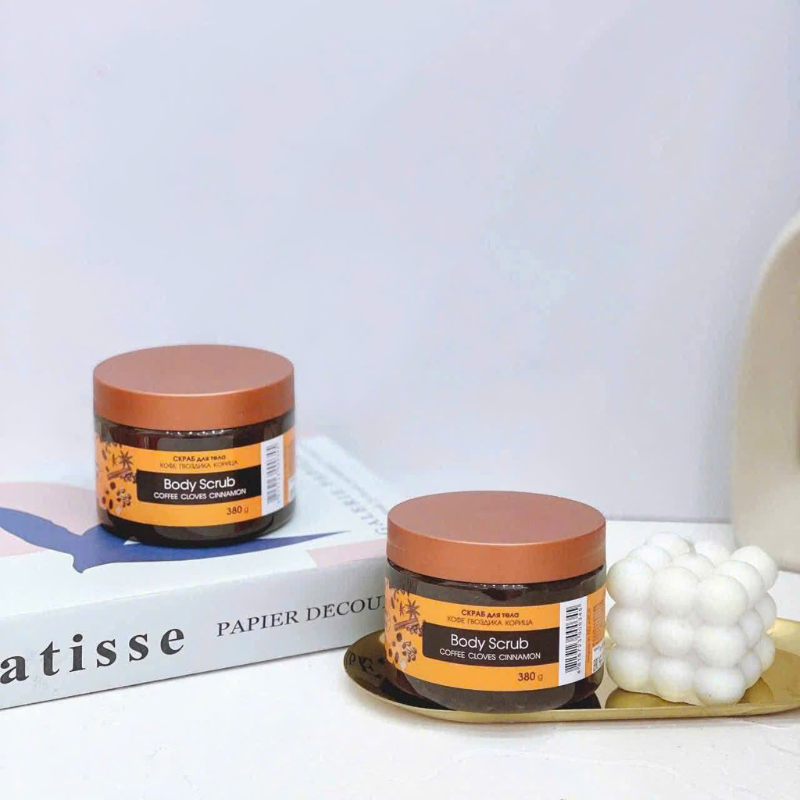 Tẩy Tế Bào Chết Body Scrub Quế Hồi Cà Phê 380g - Hỗ Trợ làm Sạch Tế Bào Da Giúp Da Chắc Khỏe 6 Tẩy Tế Bào Chết Body Scrub Quế Hồi Cà Phê 380g - Hỗ Trợ làm Sạch Tế Bào Da Giúp Da Chắc Khỏe