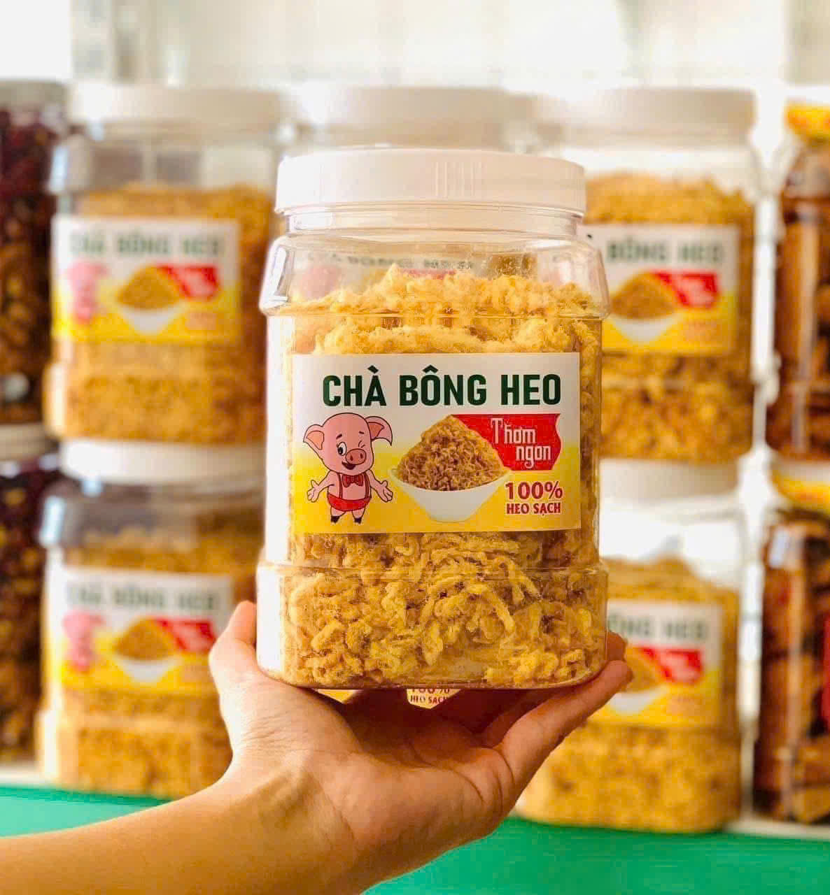 26488_z6819450584404-b635739a6eeac917360a410d1fbc45ec_20250719162749-1.jpg Chà Bông Heo Xù 500g Thơm Ngon - CBHX500G