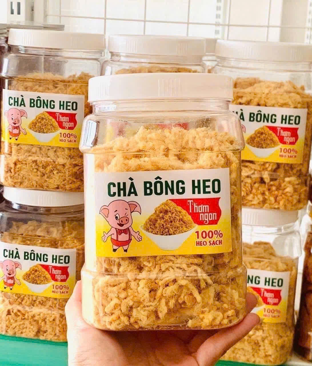 Chà Bông Heo Xù 500g Thơm Ngon 6 Chà Bông Heo Xù 500g Thơm Ngon