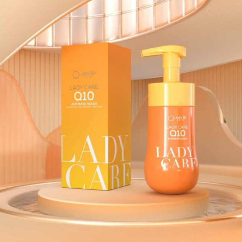 26497_13_20250723104204-2.png Dung Dịch Vệ Sinh Phụ Nữ Lady Care Q10 Queenie Skin 120ml - Hỗ Trợ Cấp Ẩm Làm Sạch Dịu Nhẹ - 8938513314333