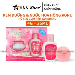 Bộ Kem Dưỡng Kone 4g & Nước Hoa Hồng Kone 25ml Hàng Chính Hãng - 8857121333171