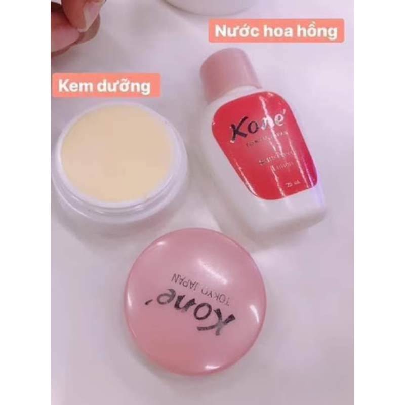 Bộ Kem Dưỡng Kone 4g & Nước Hoa Hồng Kone 25ml Hàng Chính Hãng 6 Bộ Kem Dưỡng Kone 4g & Nước Hoa Hồng Kone 25ml Hàng Chính Hãng