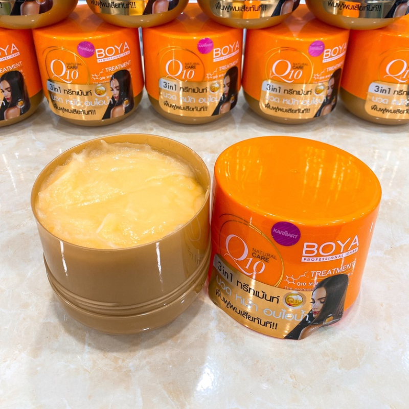 Kem Ủ Tóc Boya Q10 500g 7 Kem Ủ Tóc Boya Q10 500g