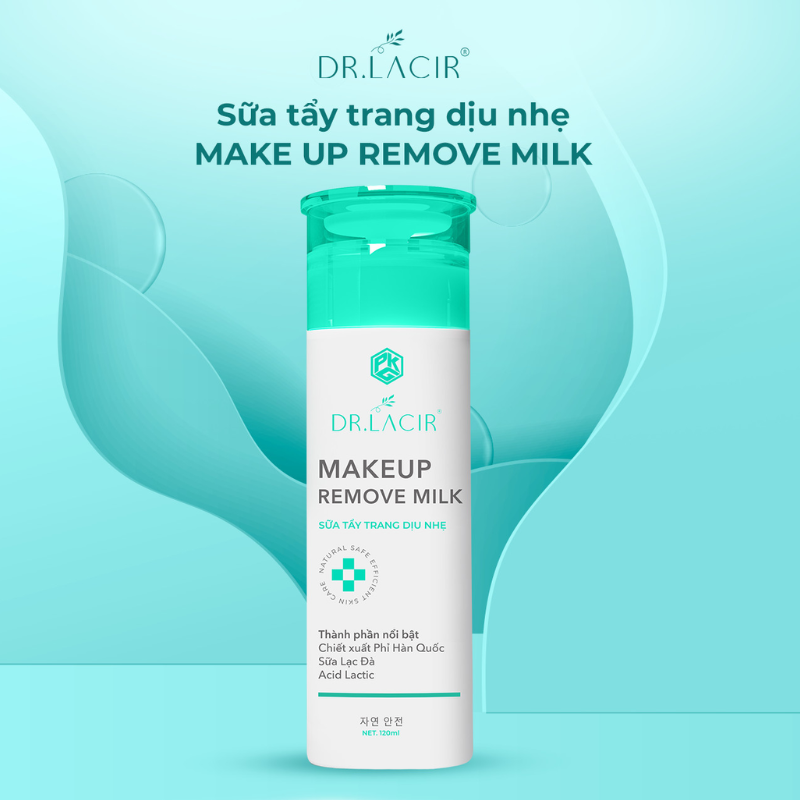 26543_3_20250804145108-1.png Sữa Tẩy Trang Dr Lacir Makeup Remove Milk 120ml - 8923528007374