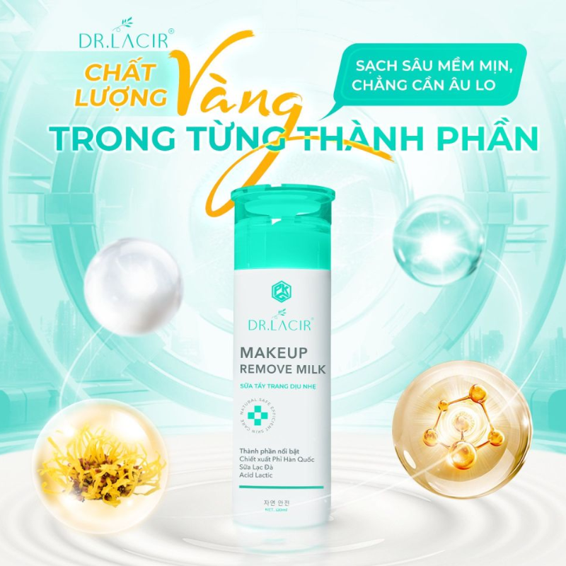26543_4_20250804145108-1.png Sữa Tẩy Trang Dr Lacir Makeup Remove Milk 120ml - 8923528007374