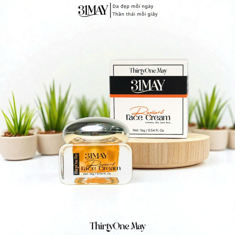26545_60_20250929095526-3.png Kem Face Dưỡng Trắng Mờ Nám 31may Radiant - Kem Dưỡng Radiant Thirty One May 16g - 8938562528057
