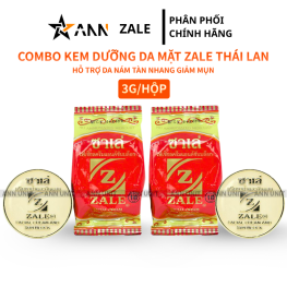 Combo 2 Hộp Kem Dưỡng Da Mặt Zale Thái Lan 3g/Hộp - 8851356000266