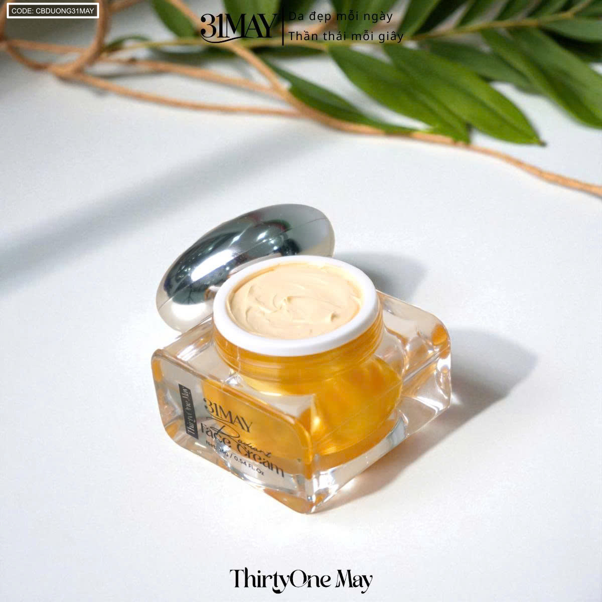 26559_z7091282270227-f162521a00f99421486c000a3784b372_20251008224415-1.png Combo Kem Nám 31may - Serum 31May Luminous 15ml Và Kem Face Nám 31May Radiant 16g - Mỹ Phẩm Thirty One May - CBDUONG31MAY