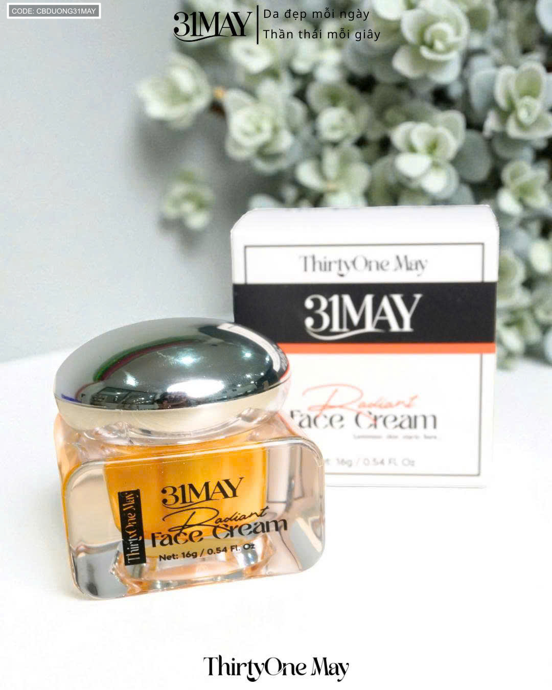 26559_z7095896836962-19d0f1f181319031fc1878ee01a65279_20251008224412-1.png Combo Kem Nám 31may - Serum 31May Luminous 15ml Và Kem Face Nám 31May Radiant 16g - Mỹ Phẩm Thirty One May - CBDUONG31MAY