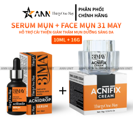 Combo Kem Mụn 31may Acnifix 15g & Serum Mụn 31may Acnidrop 10ml - Mỹ Phẩm Thirty One May - CBMUN31MAY