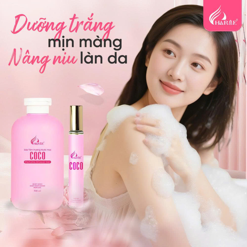 Bảng giá sỉ combo Sữa Tắm Hương Nước Hoa Charme Coco 500ml & Nước Hoa Charme Coco 10ml 6 Bảng giá sỉ combo Sữa Tắm Hương Nước Hoa Charme Coco 500ml & Nước Hoa Charme Coco 10ml