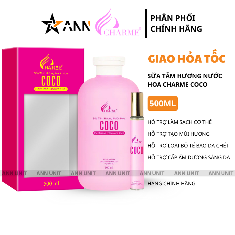 26561_1_20250811113328-1.png Combo Sữa Tắm Hương Nước Hoa Charme Coco 500ml & Nước Hoa Charme Coco 10ml - 8936194698704