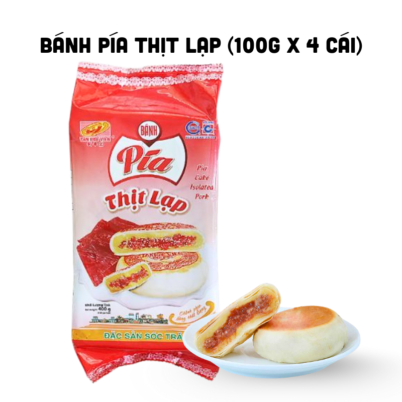 26630_48_20250828142800-1.png Bánh Pía Thịt Lạp Tân Huê Viên Thơm Ngon 400g (100g x 4 cái) - 8936014310571