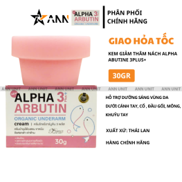 Kem Thâm Nách Alpha Arbutin 3plus Organic Underarm Cream 30g - 8857103840116