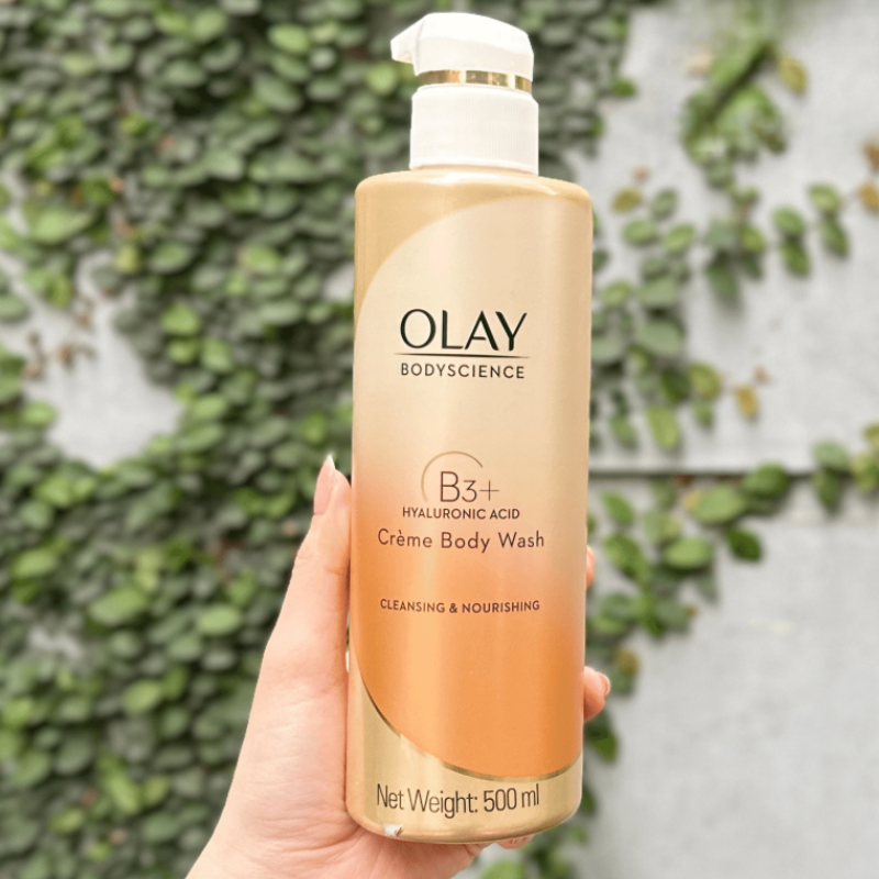 Sữa Tắm Dưỡng Sáng Da Olay B3+ Hyaluronic Acid Màu Cam 500ml 5 Sữa Tắm Dưỡng Sáng Da Olay B3+ Hyaluronic Acid Màu Cam 500ml