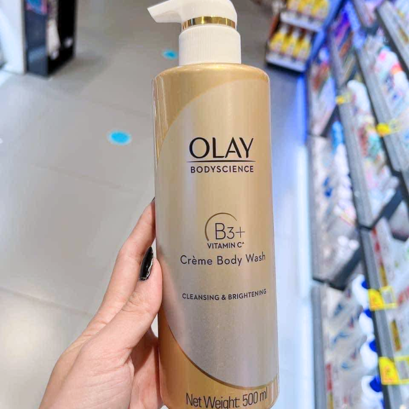 Sữa Tắm Dưỡng Sáng Da Olay B3+ Vitamin C Màu Trắng 500ml 8 Sữa Tắm Dưỡng Sáng Da Olay B3+ Vitamin C Màu Trắng 500ml