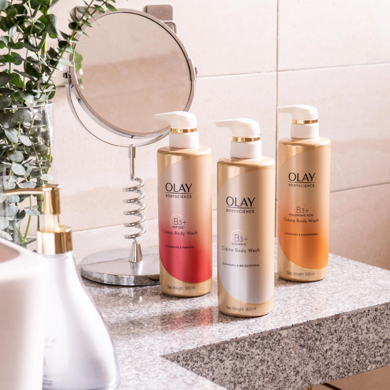 Sữa Tắm Dưỡng Sáng Da Olay B3+ Vitamin C Màu Trắng 500ml 10 Sữa Tắm Dưỡng Sáng Da Olay B3+ Vitamin C Màu Trắng 500ml