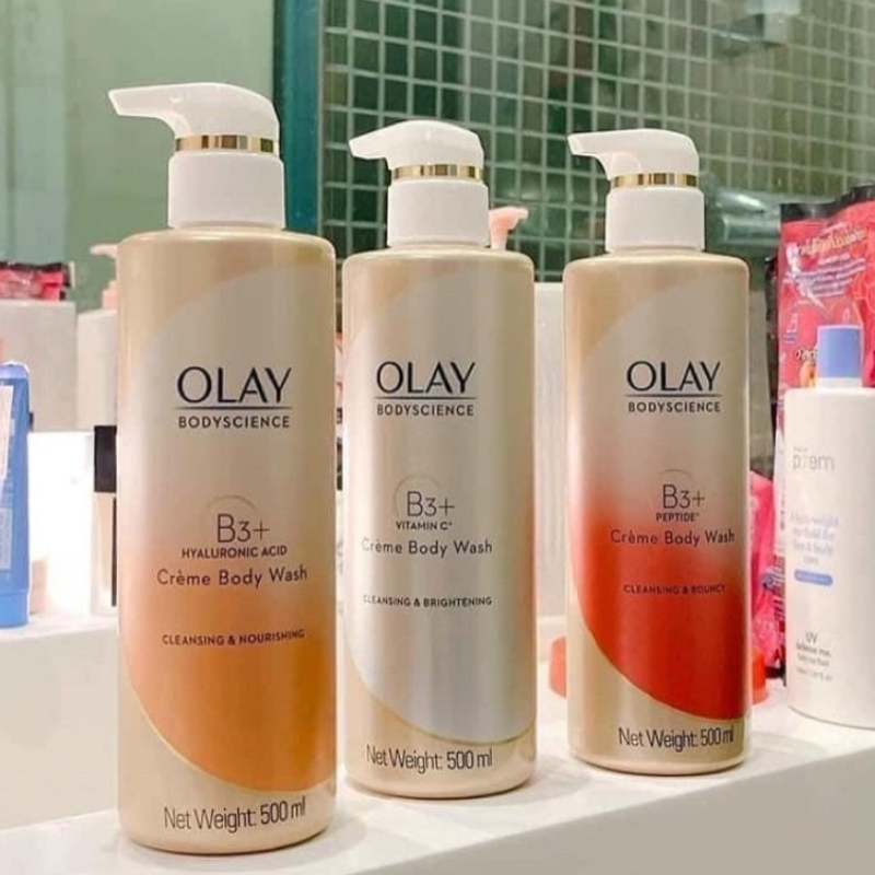 Sữa Tắm Dưỡng Sáng Da Olay B3+ Vitamin C Màu Trắng 500ml 11 Sữa Tắm Dưỡng Sáng Da Olay B3+ Vitamin C Màu Trắng 500ml