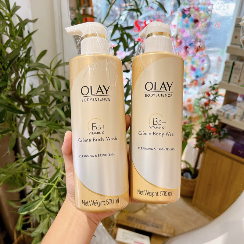 Sữa Tắm Dưỡng Sáng Da Olay B3+ Vitamin C Màu Trắng 500ml 12 Sữa Tắm Dưỡng Sáng Da Olay B3+ Vitamin C Màu Trắng 500ml