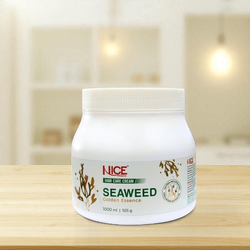 Kem Hấp Ủ Tóc Tảo Biển Seaweed Golen Esence Nice Cosmetic 1000ml 7 Kem Hấp Ủ Tóc Tảo Biển Seaweed Golen Esence Nice Cosmetic 1000ml