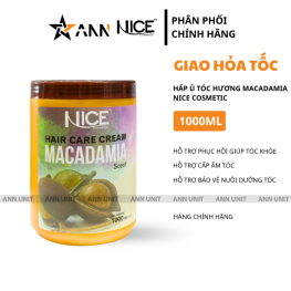 Kem Hấp Ủ Tóc Hương Macadamia Nice Cosmetic 1000ml - 8936117350306