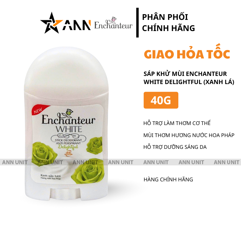 26691_3_20250904172119-1.png Sáp Khử Mùi Enchanteur White Delightful 40g - Sáp Khử Mùi Hương Nước Hoa Pháp - 8935212806794