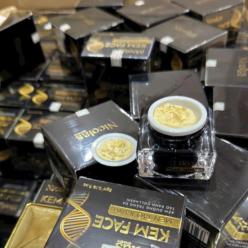 26708_11_20250906092958-1.png Combo Tái Sinh Nicolas - Serum Peeling 30ml & Kem Face Men Tảo Xanh Collagen 5g - 8938549741158